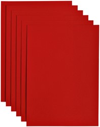 Kopieerpapier Papicolor A4 200gr 6 vel rood