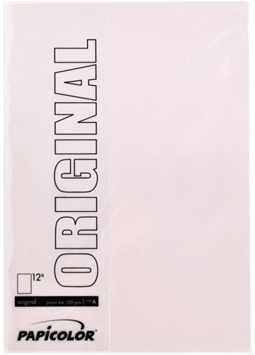 Kopieerpapier Papicolor A4 200gr 6 vel lichtroze-2