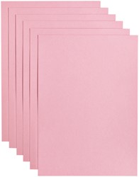 Kopieerpapier Papicolor A4 200gr 6 vel babyroze