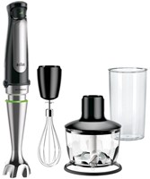 Braun MQ 7035X 0,6 l Staafmixer 1000 W Zwart, Gesatineerd staal-2