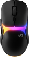 Glorious Gaming - draadloze gamingmuis Model O3 - Uitwisselbaar InfinitePlay-batterijsysteem, 8k polling, 130M click optische schakelaars, licht gewicht van 66 g, 30K DPI optische sensor, RGB - Zwart