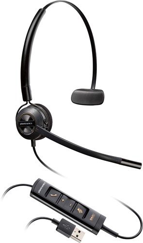 HP Poly EncorePro 545 USB-A Convertible Headset