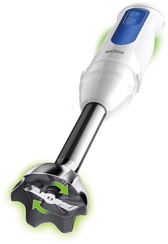 Braun MQ 30001 M Handmixer 900 W Blauw, Wit-3