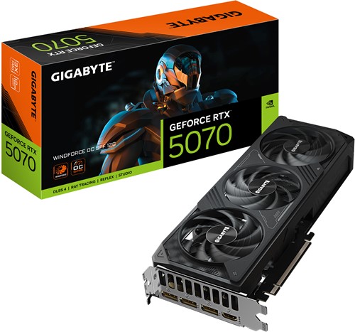 GIGABYTE GeForce RTX 5070 WINDFORCE OC SFF 12G NVIDIA 12 GB GDDR7