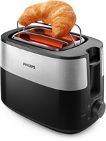 Philips Daily Collection HD2516/90 Broodrooster - 2 sneetjes, brede opening, metaal-3
