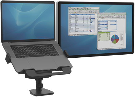 Laptoparm Fellowes tbv Tallo monitorarm zwart