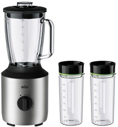 Braun SIJB 3272 SI 1,5 l Blender voor op aanrecht 800 W Roestvrijstaal