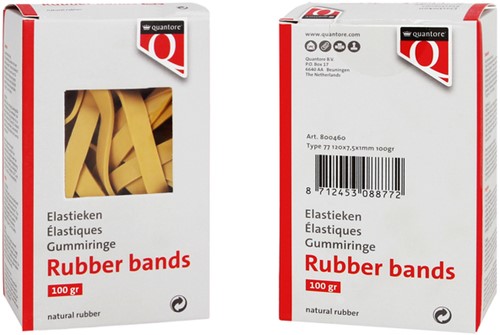 Elastiek Quantore 77 120x7.5x1mm 100gram-2