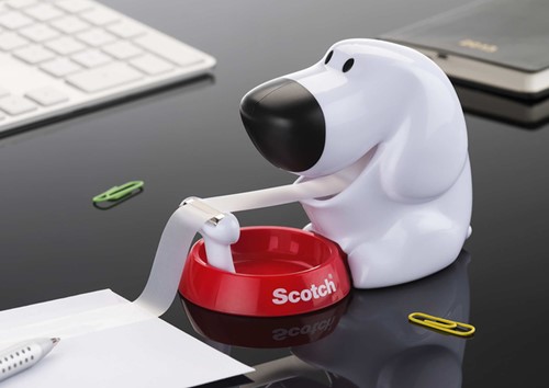 Plakbandhouder Scotch C31 hond + 1rol 19mmx7.5m-3