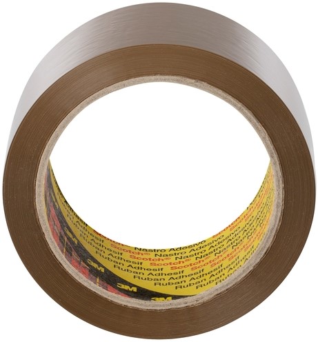Verpakkingstape Scotch 371 50mmx66m bruin PP 6 rollen-3