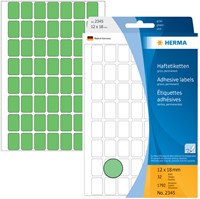 Etiket HERMA 2345 12x18mm groen 1792 stuks-3