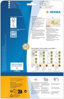 Etiket HERMA 5140 63.5x29.6mm neon geel 540 stuks-3