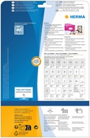 Etiket HERMA 8837 63.5x25.4mm mat wit 825stuks-2