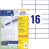 Etiket Avery 3484 105x37mm wit 1600 stuks-2