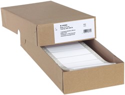 Etiket HERMA 8161 88.9x35.7mm 1-baans wit 2000 stuks