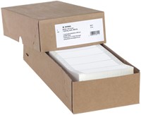 Etiket HERMA 8211 88.9x35.7mm 1-baans wit 4000 stuks