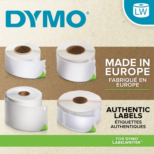 Etiket Dymo LabelWriter adressering 36x89mm 12 rollen á 260 stuks wit-9