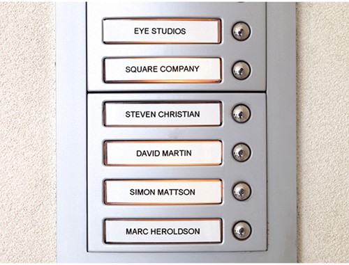 Labeltape Dymo LabelManager D1 polyester 19mm zwart op wit 10 stuks-8