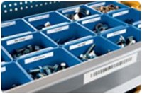 Labeltape Dymo LabelManager D1 polyester 12mm duurzaam zwart op wit-5