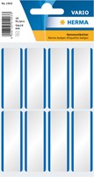 Naambadge etiket HERMA 1903 54x19mm wit/blauw 16 stuks