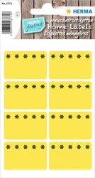 Etiket HERMA 3771 26x40mm diepvries geel 48 stuks