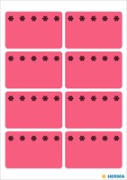 Etiket HERMA 3772 26x40mm diepvries rood 48 stuks-2