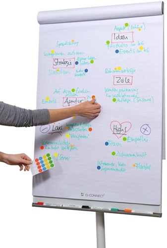 Etiket HERMA 1833 rond 8mm donkerblauw 540 stuks-3