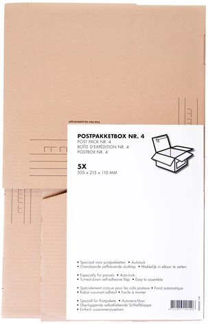 Postpakketbox IEZZY 4 305x215x110mm wit-2