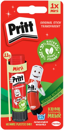 Lijmstift Pritt Stick Original 11gr op blister