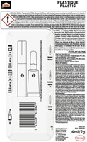 Secondenlijm Pattex all plastic tube 2 gram op blister-3