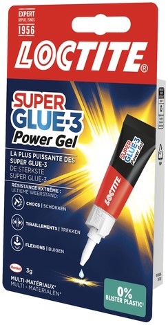 Secondelijm Loctite Powerflex GEL tube 3 gram op blister-3