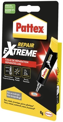 Alleslijm Pattex Repair Extreme tube 8 gram op blister-2