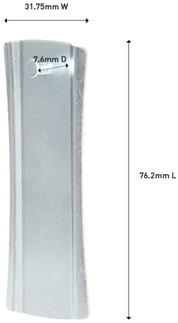 Haak Command metaal tbv oa schilderijlijsten incl bevestigingsstrip-3