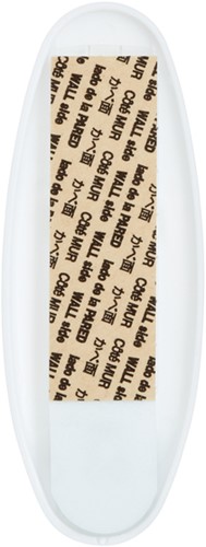 Haak Command kunststof ovaal wit incl bevestigingsstrip-2