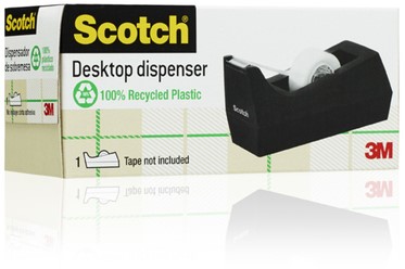 Plakbandhouder Scotch C38 verzwaard zwart-2