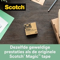 Plakband Scotch Magic 900 19mmx33m onzichtbaar mat 9 rollen-3