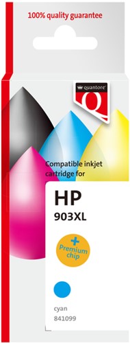 Inktcartridge Quantore alternatief tbv HP T6M03AE 903XL blauw HC