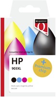 Inktcartridge Quantore alternatief tbv HP 3HZ51AE 903XL zwart 3 kleuren HC
