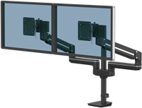 Monitorarm Fellowes Tallo Modular 2FMS dubbel zwart