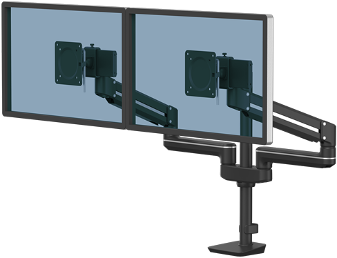 Monitorarm Fellowes Tallo Modular 2FMS dubbel zwart