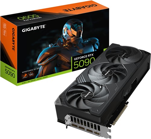 GIGABYTE GeForce RTX 5090 WINDFORCE OC 32G NVIDIA 32 GB GDDR7