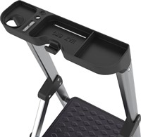 Huishoudtrap BRASQ 4 treden SL400 zilver-3