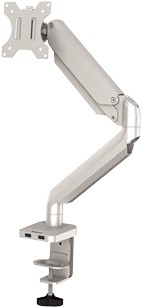 Monitorarm Fellowes Platinum serie enkel zilver-2