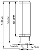 Spaarlamp Philips CorePro PL-C led 6.5W 650 Lumen 840 koel wit-3