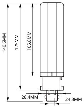 Spaarlamp Philips CorePro PL-C led 6.5W 650 Lumen 840 koel wit-3