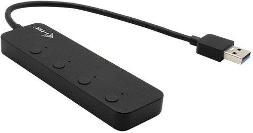 i-tec U3CHARGEHUB4 interface hub USB 3.2 Gen 1 (3.1 Gen 1) Type-A 5 Mbit/s Zwart-2