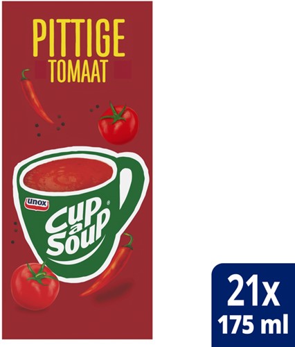 Cup-a-Soup Unox pittige tomaat 21x175ml