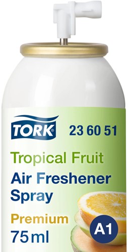 Luchtverfrisser Tork A1 Premium spray tropisch fruit 236051