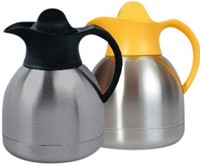 Thermoskan IEZZY koffiekan 1liter roestvrijstaal zwarte dop-2