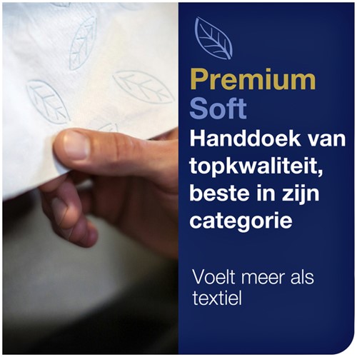Handdoek Tork H2 Xpress Premium multifold 2-laags 212x340mm 21x110 vel wit 100288-2